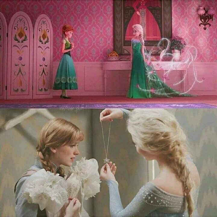 Live action or animation ? 

Credit to : @disney_frozen_982 💎💞

#tangledtheseries #cindrella#cindrellaliveac