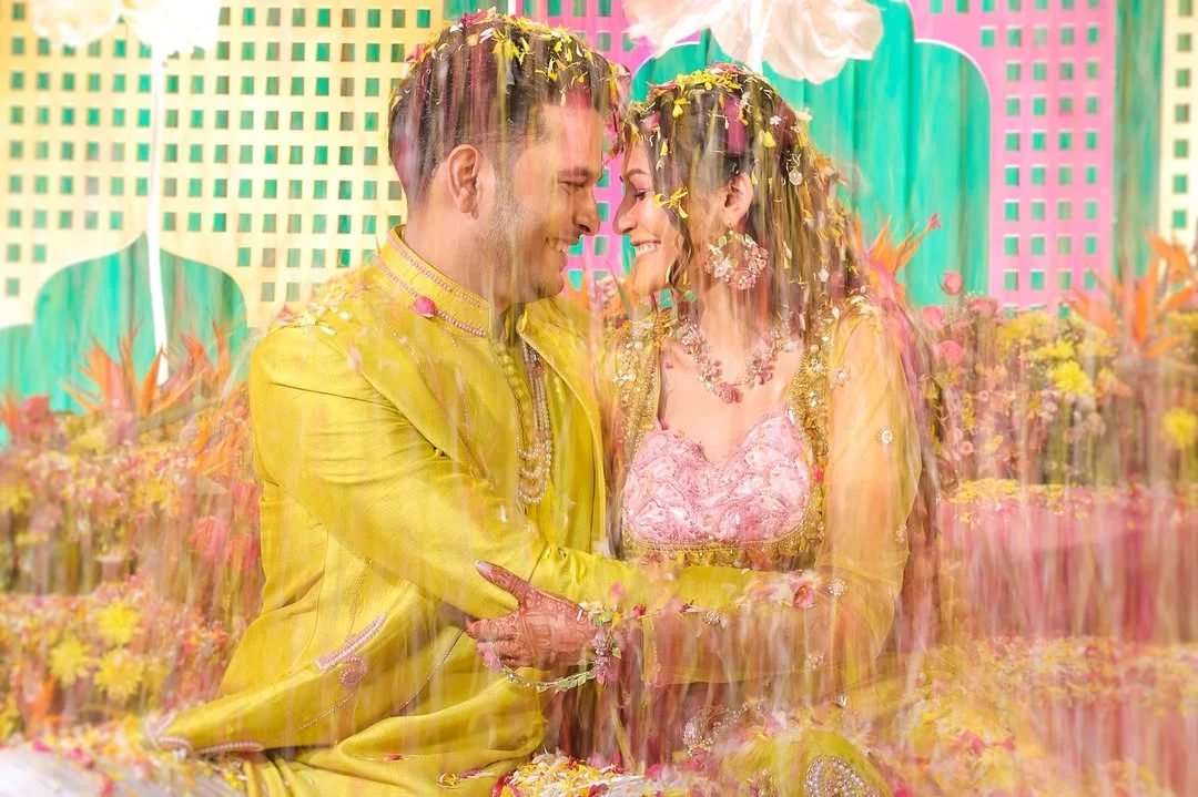 Challenge for you: Best comment WINS! 🔥

Comment picture number and caption 😎

😉 exclusives on @AKtualTales 
All about the beautiful flower shower, deep Haldi stains, sass & lots of fun!

.
[#Haldiceremony, #Marwaritraditions, #weddingrituals, #weddingdiaries, #designeroutfit, #weddinginspiration, #Aashnawedding, #papadontpreach, #weddingceremony, #Indianculture, #AashnaMalani , #AKtualTales , #coupleblog, #couplewedding, #coupleposeideas, #coupleinfluencers, #coupleoutfits, #bridaldress, #bigfatIndianwedding, #haldilook, #haldidress, #funreels #weddinghairstyle #weddingmakeupartist #weddingshoot #wedmegood #weddingfashion #weddingblog #aashna #weddingphotos ]