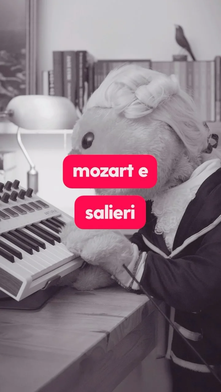 “Sabe o que isso? 🎹🎶 É O HIT VINDO.” Mais um Barracos históricos resumidos para caberem no reels: Mozart Vs.