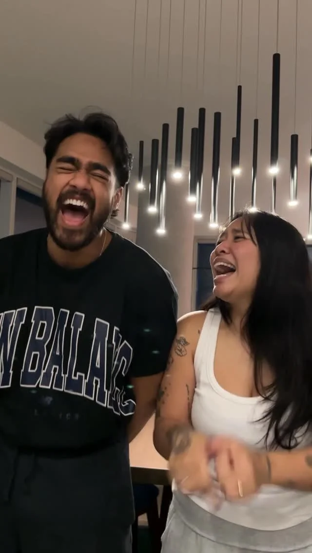 No baby brain around here anymore 😎...well with me at least 😂😅 #couple #comedy #relationship #word #challen