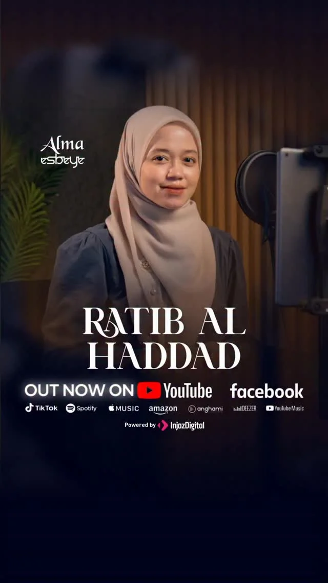 ALMA ESBEYE - RATIB AL HADDAD

Sudah Rilis di channel youtube ALMA ESBEYE !
Jangan lupa like, comment, share, 